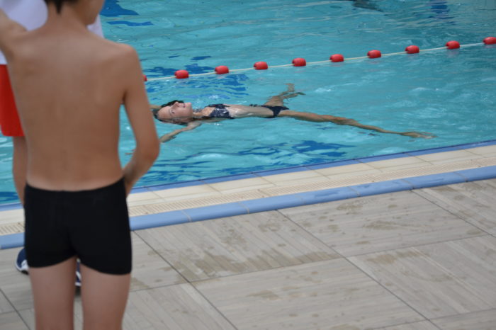 Stage multisports 2 juillet 2024 - Test natation à la piscine de Lombez