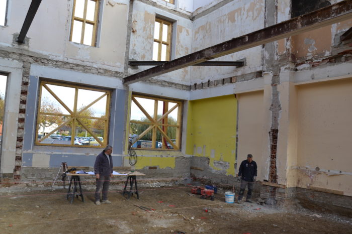 10Chantier 12 novembre 2024. - Intérieur de la maternelle 